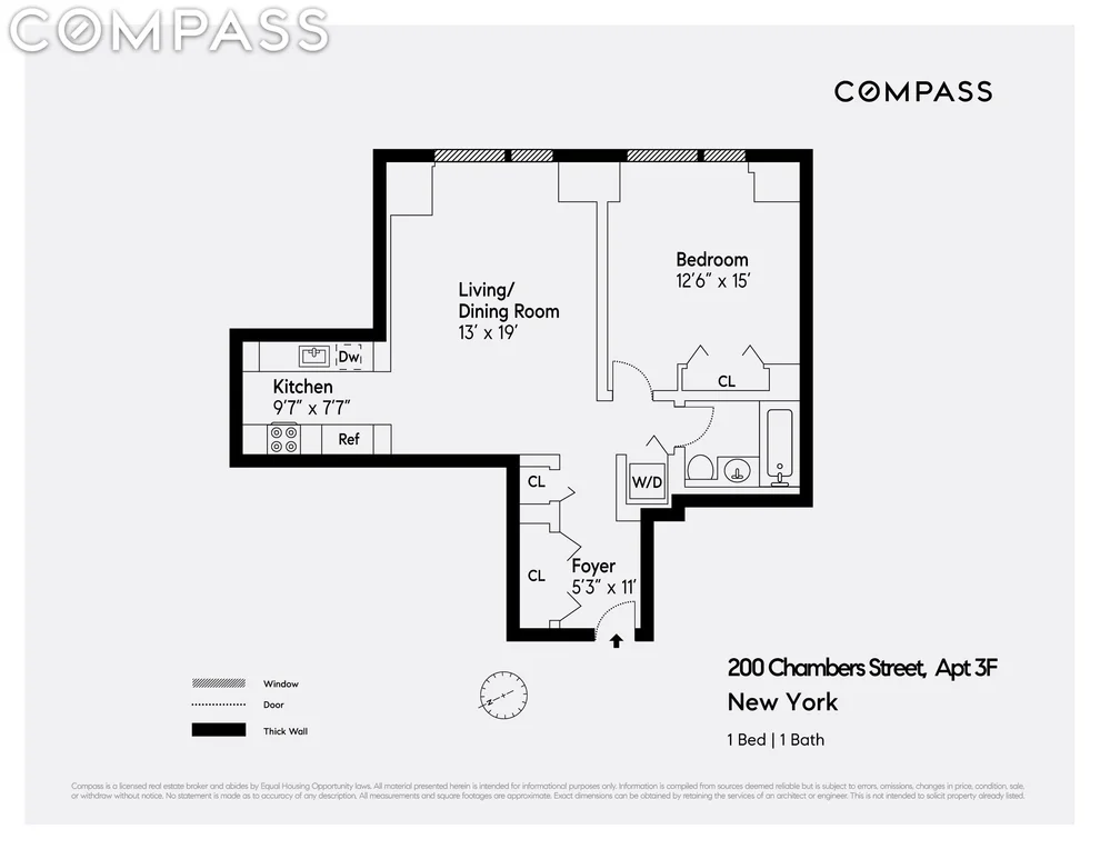 Unit for sale at 200 Chambers Street, Manhattan, NY 10007