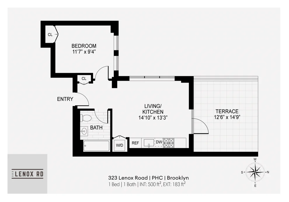 Unit for sale at 323 LENOX Road, Brooklyn, NY 11226