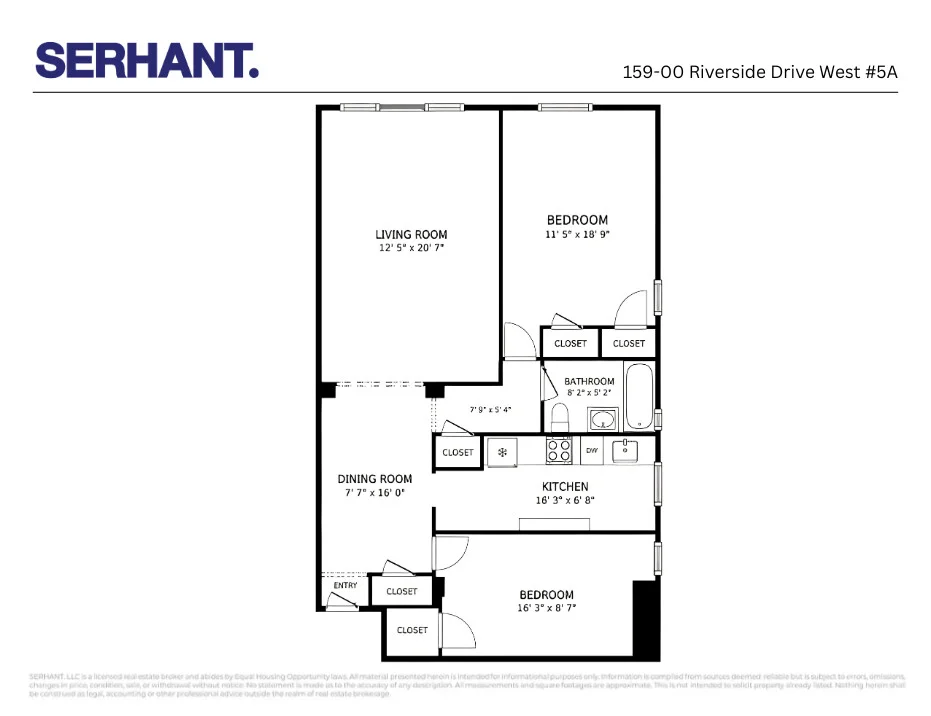 Unit for sale at 159-00 RIVERSIDE Drive W, Manhattan, NY 10037