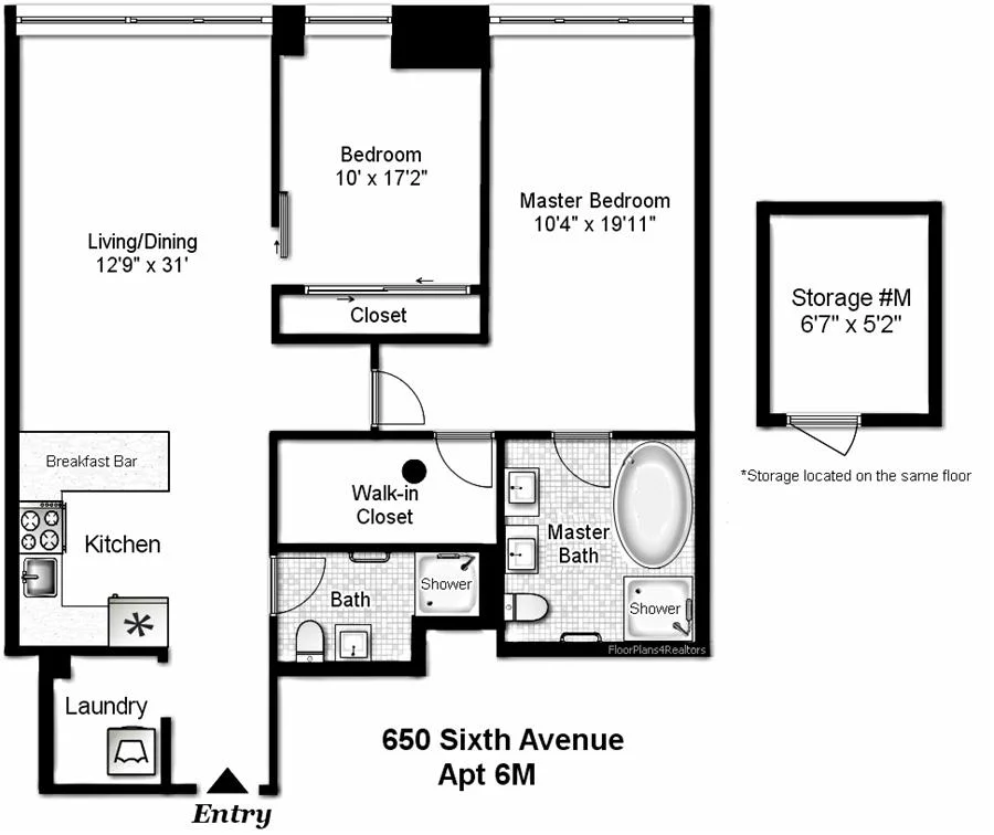 Unit for sale at 650 6th Avenue, Manhattan, NY 10011