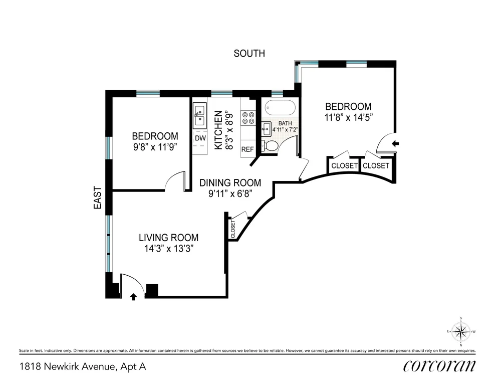 Unit for sale at 1818 NEWKIRK Avenue, Brooklyn, NY 11226