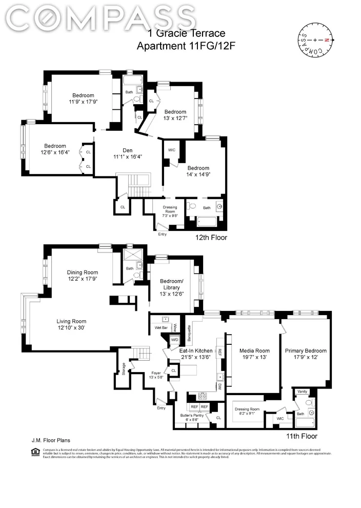 Unit for sale at 1 Gracie Terrace, Manhattan, NY 10028