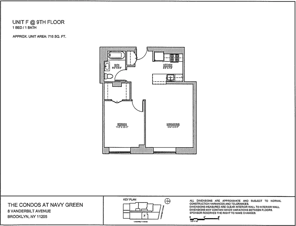 Unit for sale at 8 VANDERBILT Avenue, Brooklyn, NY 11205
