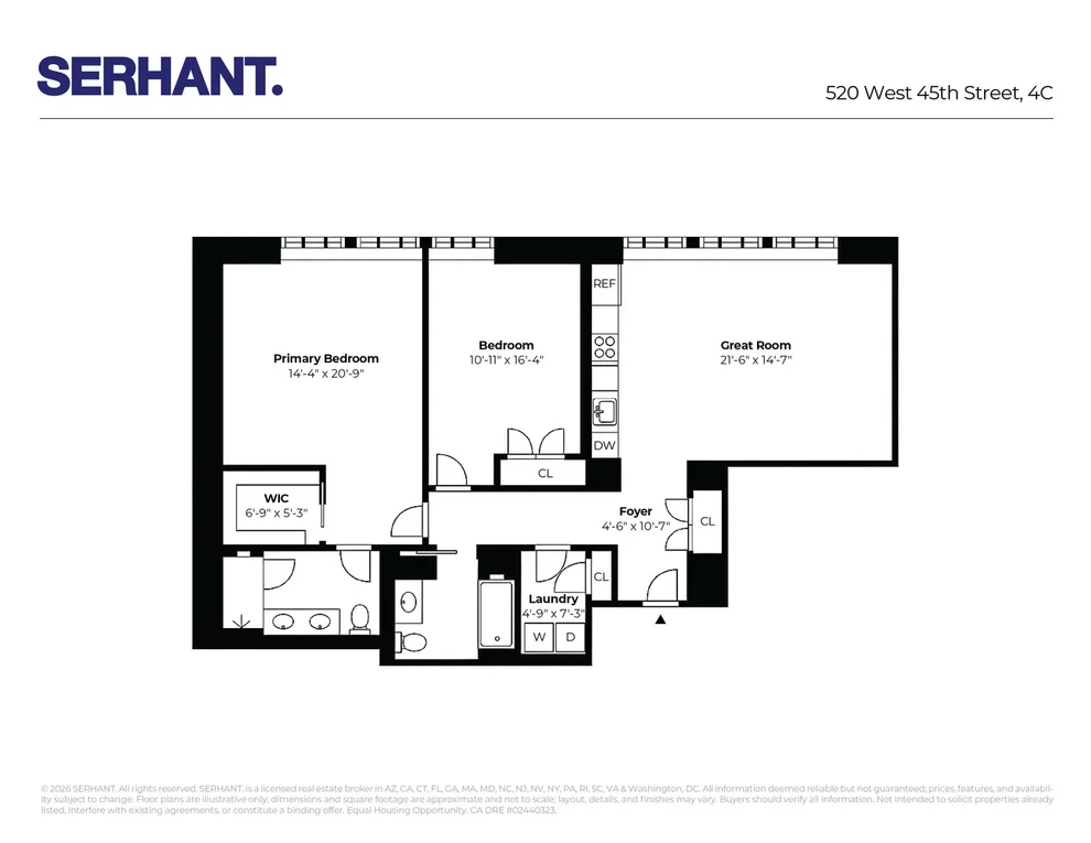 Unit for sale at 520 W 45TH Street, Manhattan, NY 10036