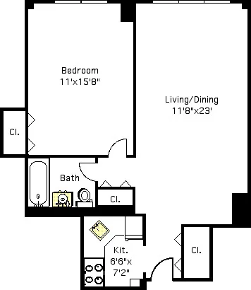Unit for sale at 195 WILLOUGHBY Avenue, Brooklyn, NY 11205