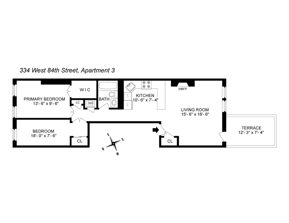 Unit for sale at 334 W 84TH Street, Manhattan, NY 10024