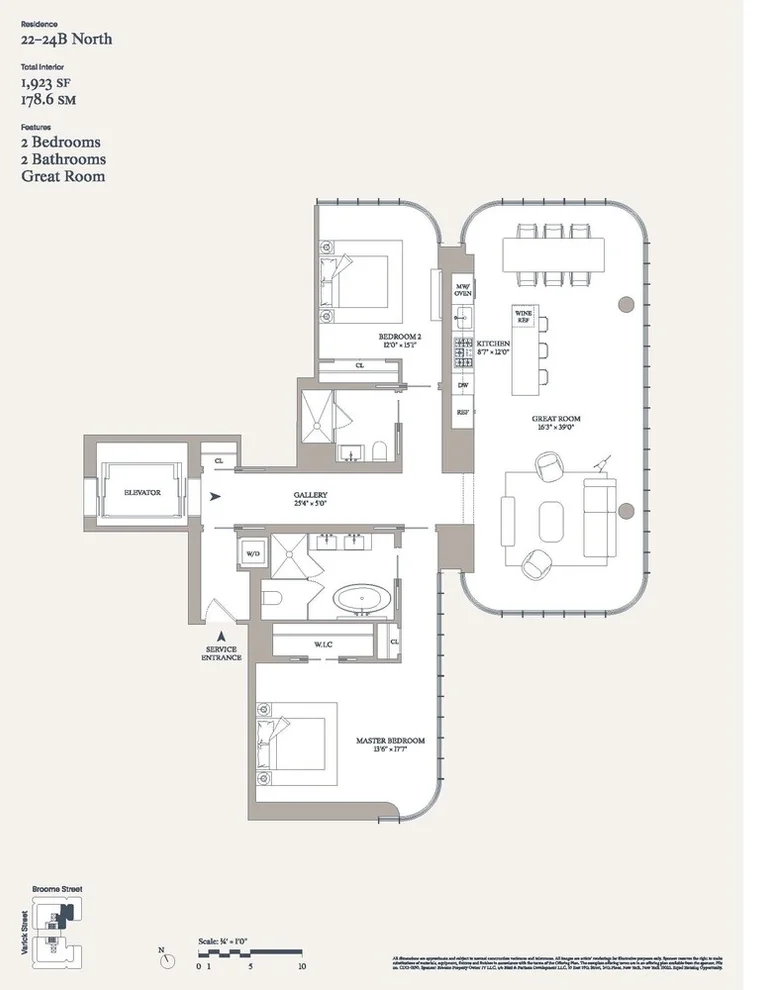 Unit for sale at 565 BROOME Street, Manhattan, NY 10013