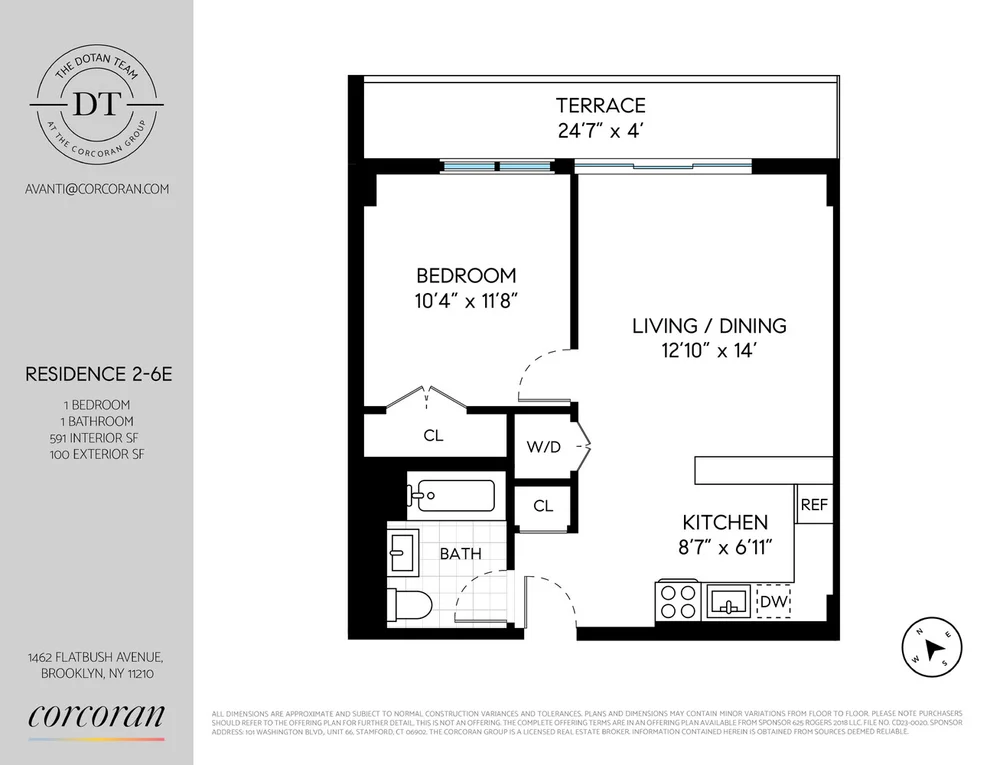 Unit for sale at 1462 FLATBUSH Avenue, Brooklyn, NY 11210