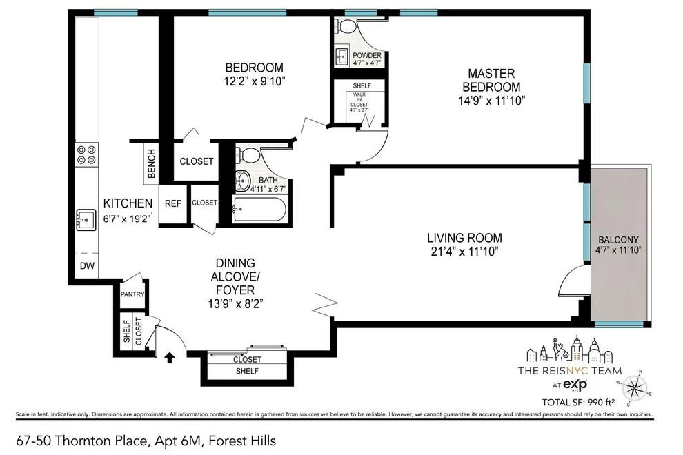 Unit for sale at 67-50 Thornton Place, Queens, NY 11375