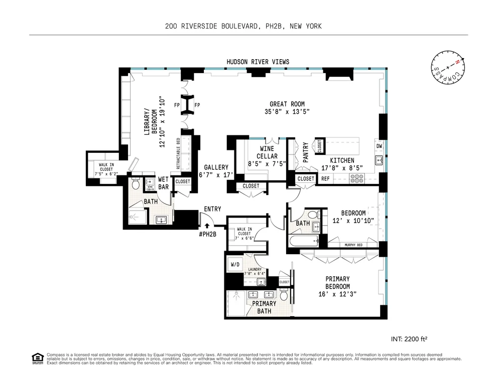 Unit for sale at 200 Riverside Boulevard, Manhattan, NY 10069