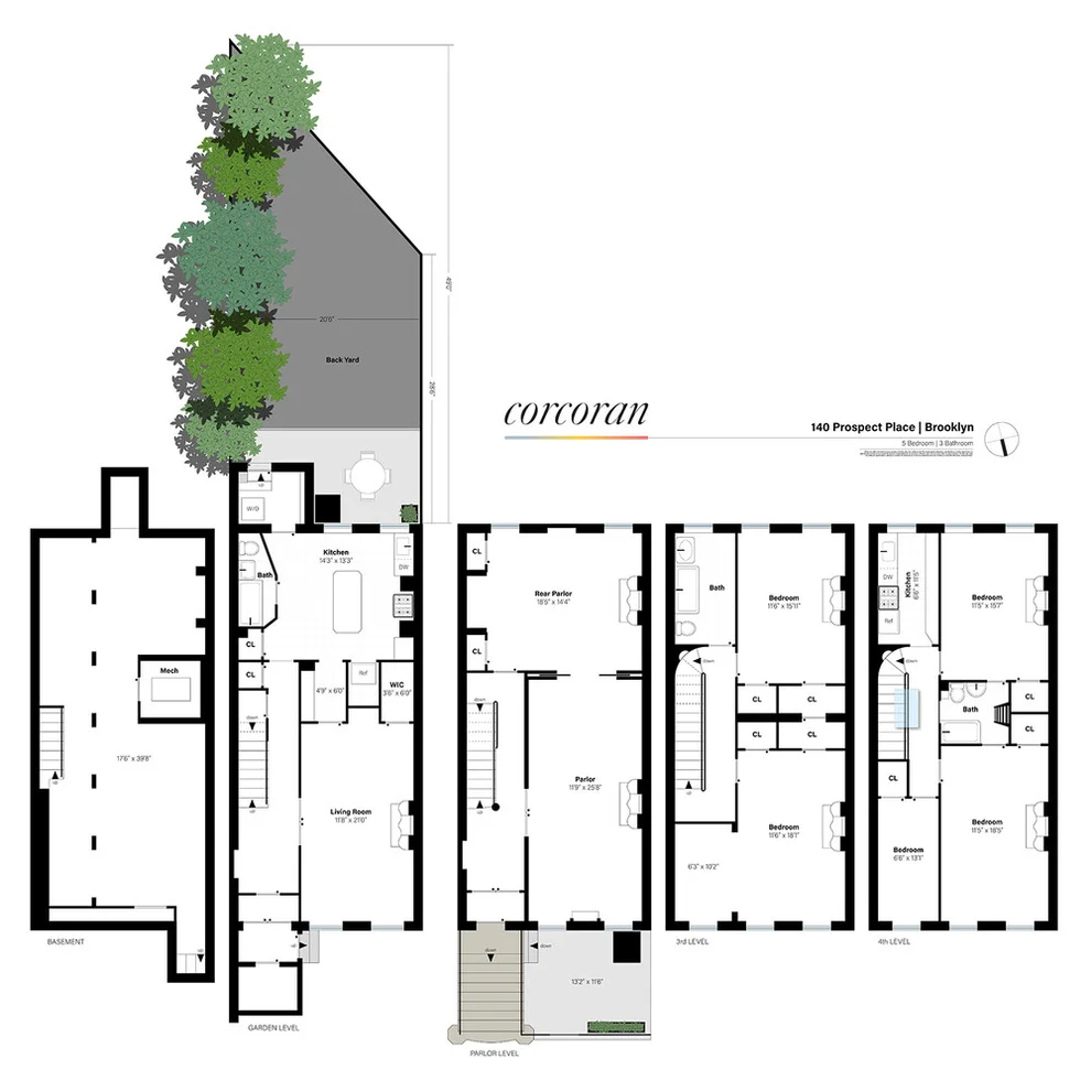 Unit for sale at 140 Prospect Place, Brooklyn, NY 11217