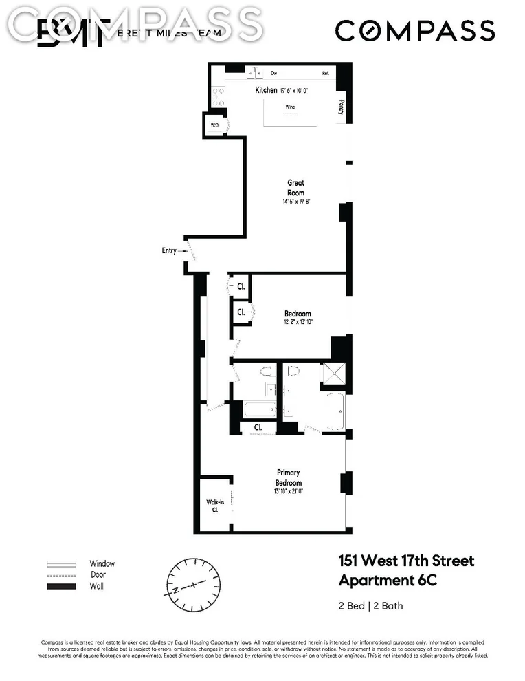 Unit for sale at 151 W 17th Street, Manhattan, NY 10011