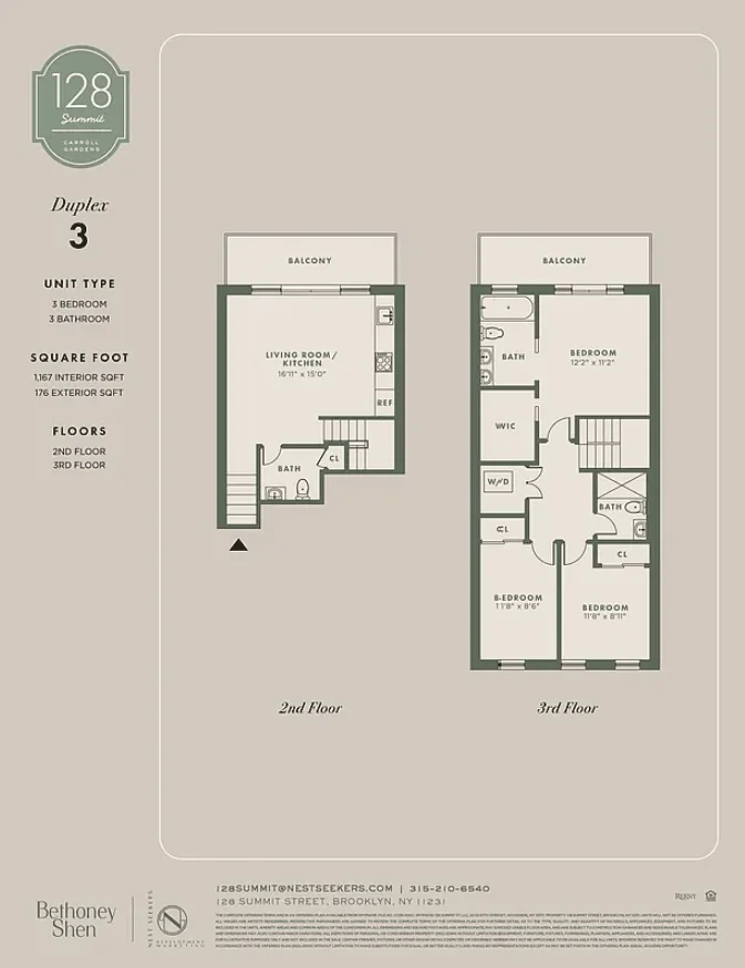 Unit for sale at 128 Summit Street, Brooklyn, NY 11231