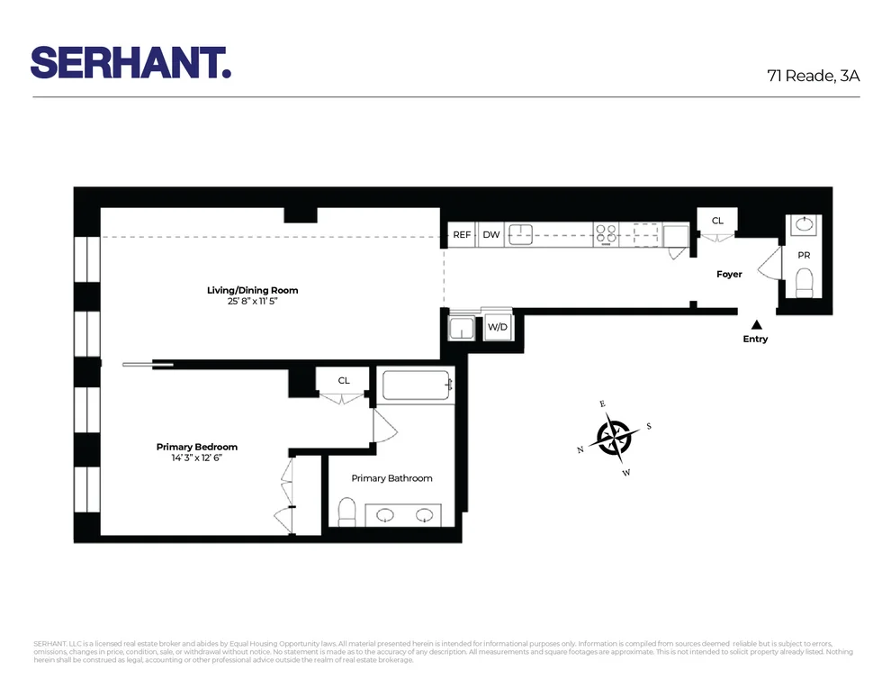 Unit for sale at 71 READE Street, Manhattan, NY 10007