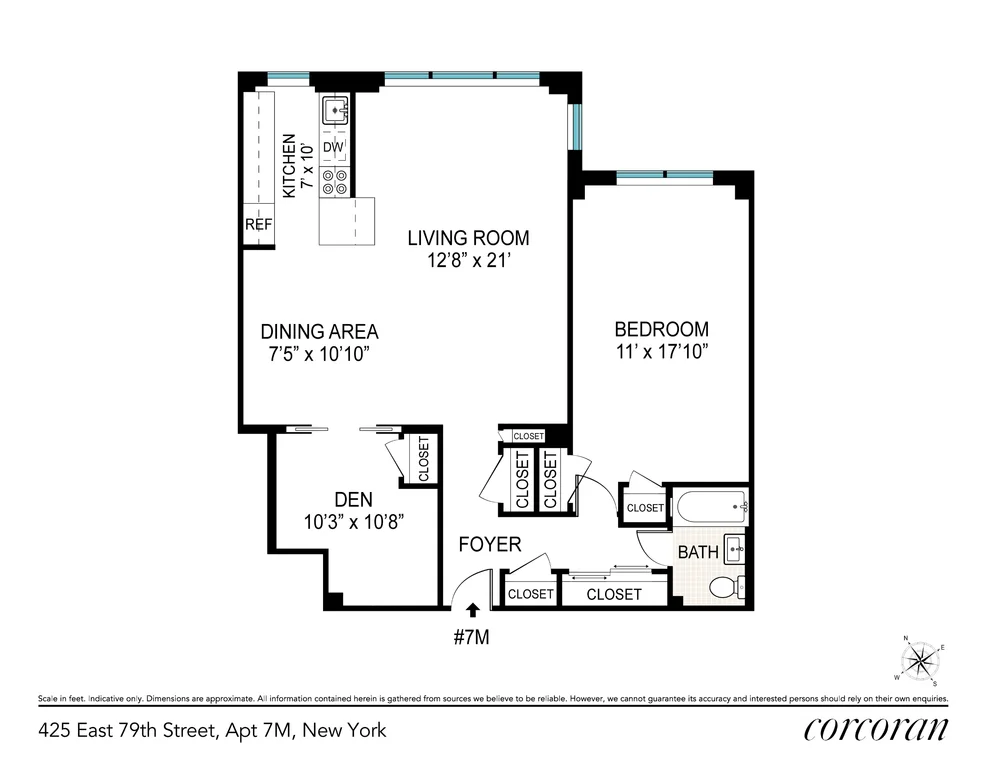 Unit for sale at 425 E 79th Street, Manhattan, NY 10075