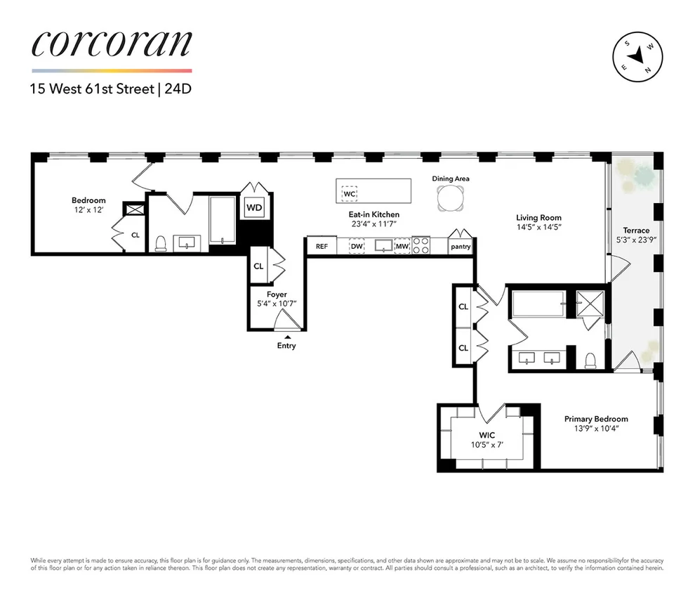 Unit for sale at 15 W 61ST Street, Manhattan, NY 10023
