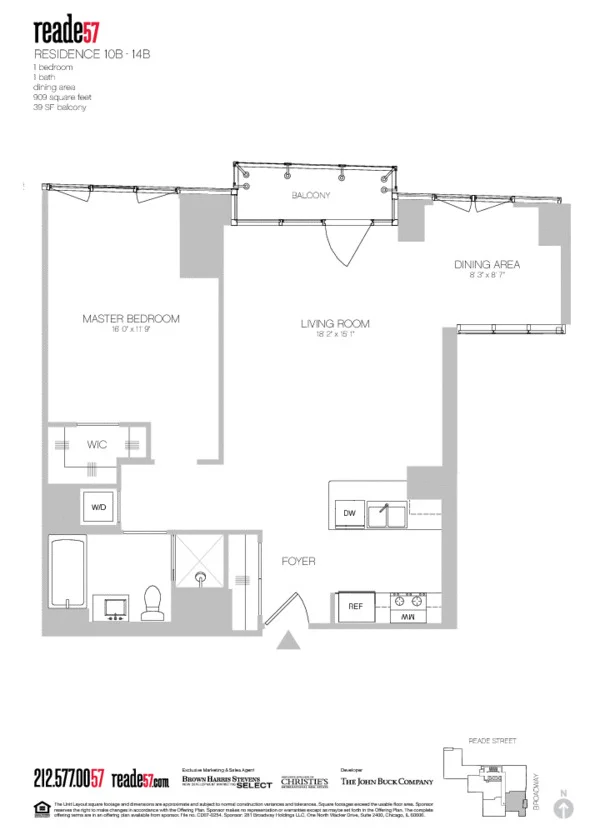Unit for sale at 57 Reade Street, Manhattan, NY 10007