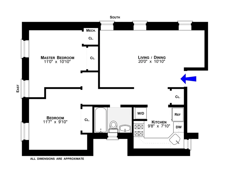 Unit for sale at 295 St Marks Avenue, Brooklyn, NY 11238