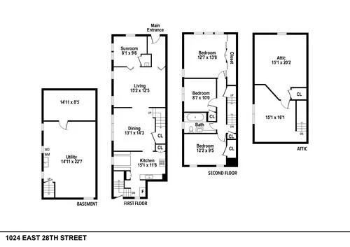 Unit for sale at 1024 E 28th Street, Brooklyn, NY 11210