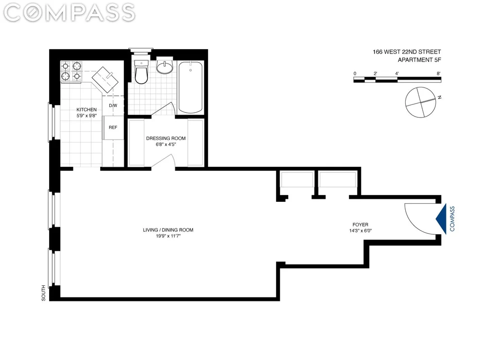 Unit for sale at 166 W 22nd Street, Manhattan, NY 10011