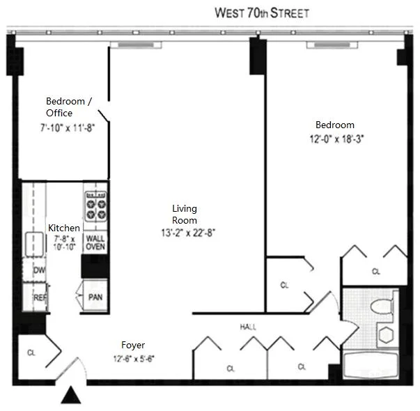 Unit for sale at 315 W 70th Street, Manhattan, NY 10023