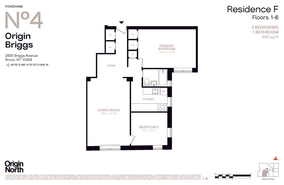 Unit for sale at 2830 BRIGGS Avenue, Bronx, NY 10458