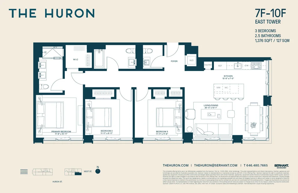Unit for sale at 29 HURON Street, Brooklyn, NY 11222