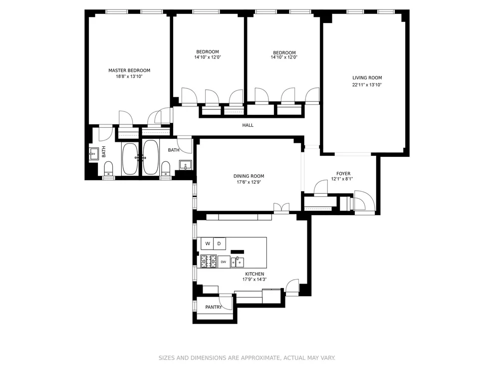 Unit for sale at 322 W 72nd Street, Manhattan, NY 10023