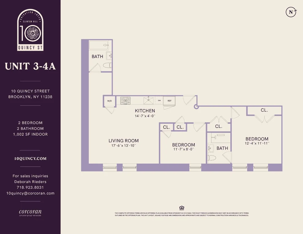 Unit for sale at 10 QUINCY Street, Brooklyn, NY 11238
