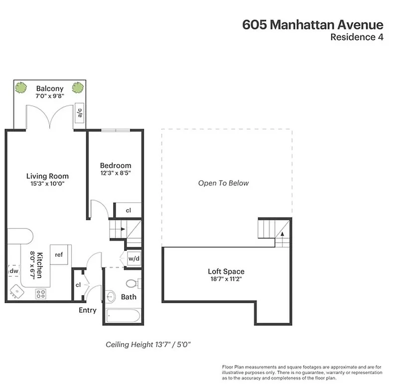 Unit for sale at 605 MANHATTAN Avenue, Brooklyn, NY 11222