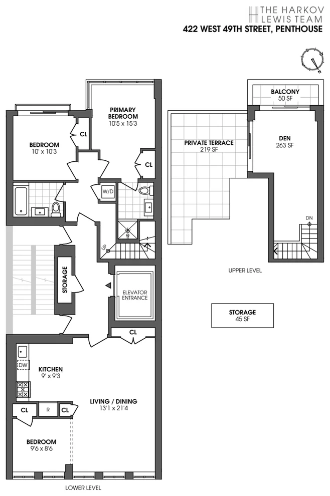 Unit for sale at 422 W 49TH Street, Manhattan, NY 10019