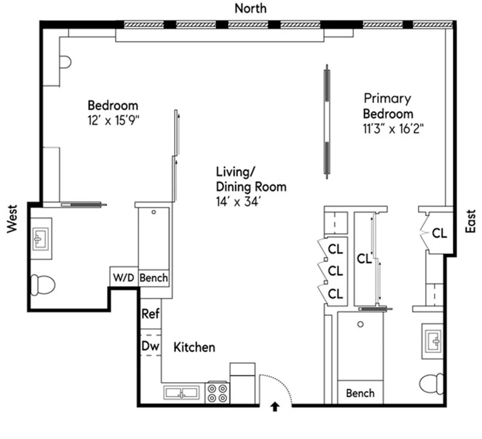 Unit for sale at 252 Seventh Avenue, Manhattan, NY 10001