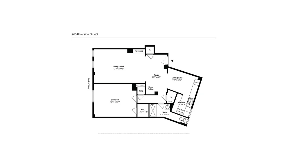 Unit for sale at 265 RIVERSIDE Drive, Manhattan, NY 10025