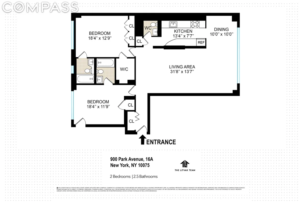 Unit for sale at 900 Park Avenue, Manhattan, NY 10075