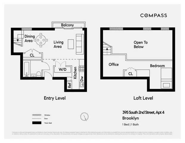 Unit for sale at 395 S 2nd Street, Brooklyn, NY 11211