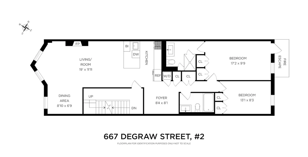 Unit for sale at 667 DEGRAW Street, Brooklyn, NY 11217