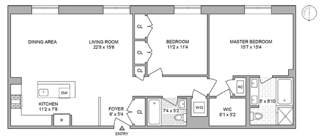 Unit for sale at 401 Hicks Street, Brooklyn, NY 11201