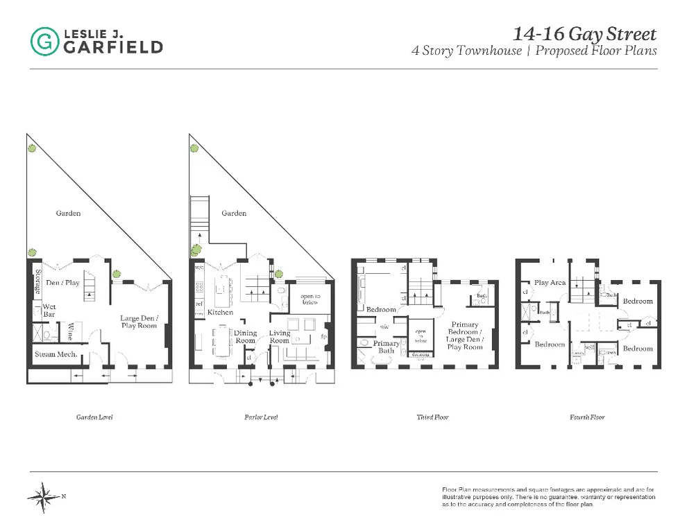 Unit for sale at 14 Gay Street, Manhattan, NY 10014