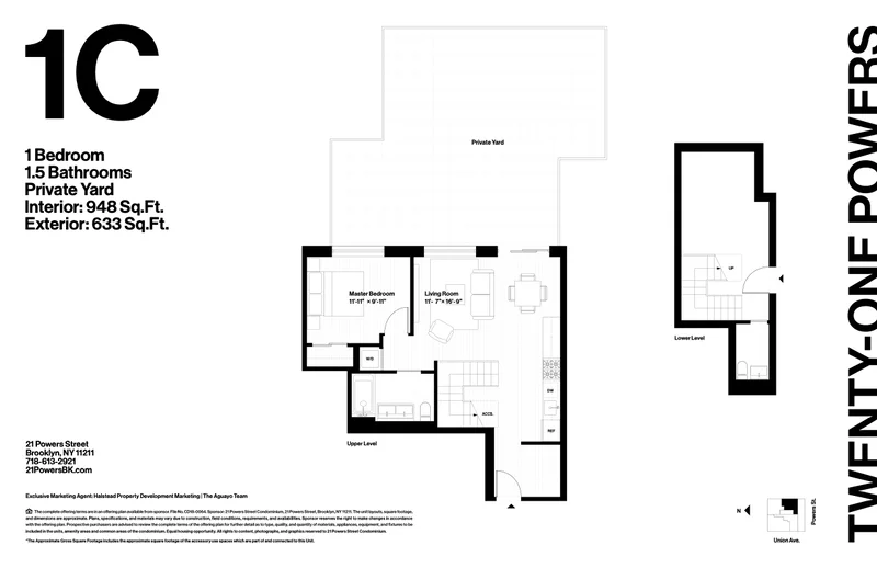 Unit for sale at 21 POWERS Street, Brooklyn, NY 11211