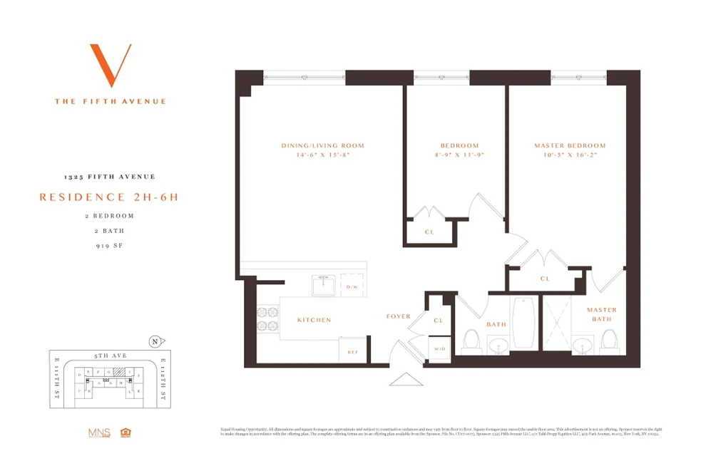 Unit for sale at 1325 5th Avenue, Manhattan, NY 10029