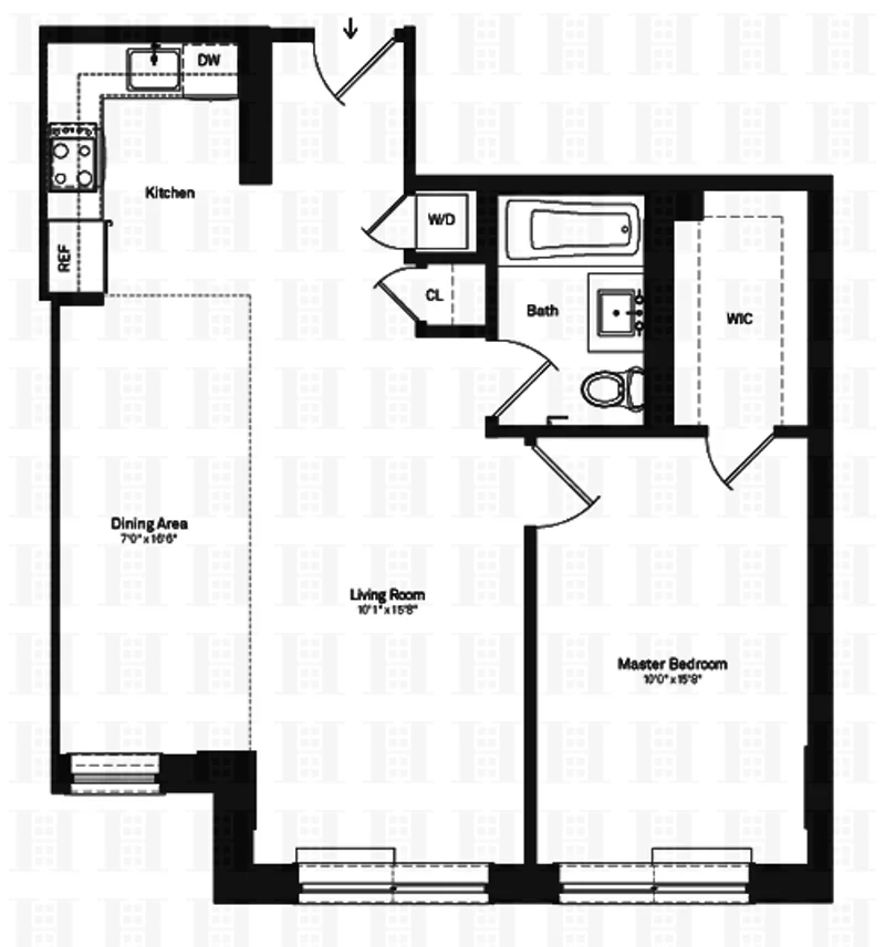 Unit for sale at 505 W 47TH Street, Manhattan, NY 10036
