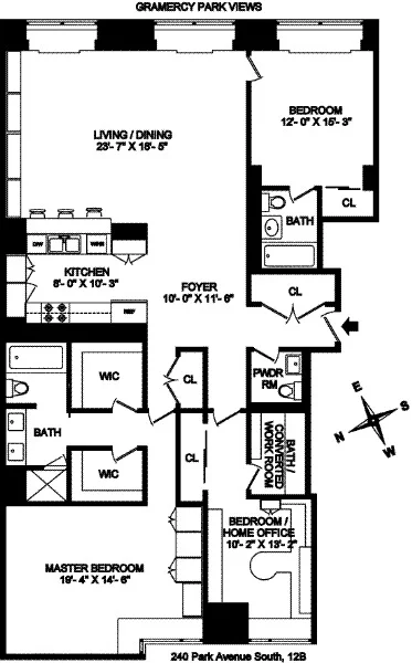 Unit for sale at 240 PARK Avenue S, Manhattan, NY 10003