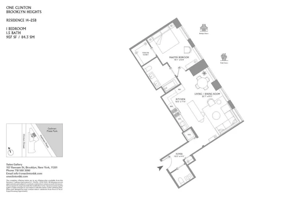 Unit for sale at 1 CLINTON Street, Brooklyn, NY 11201