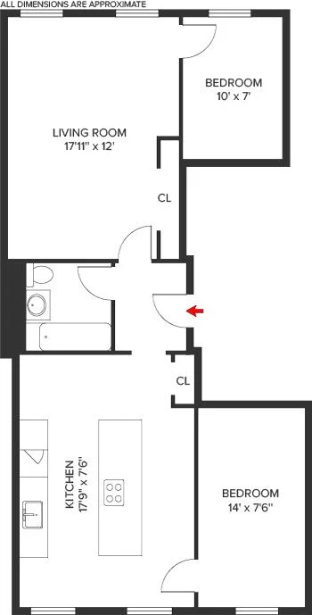 Unit for sale at 171 Park Place, Brooklyn, NY 11238