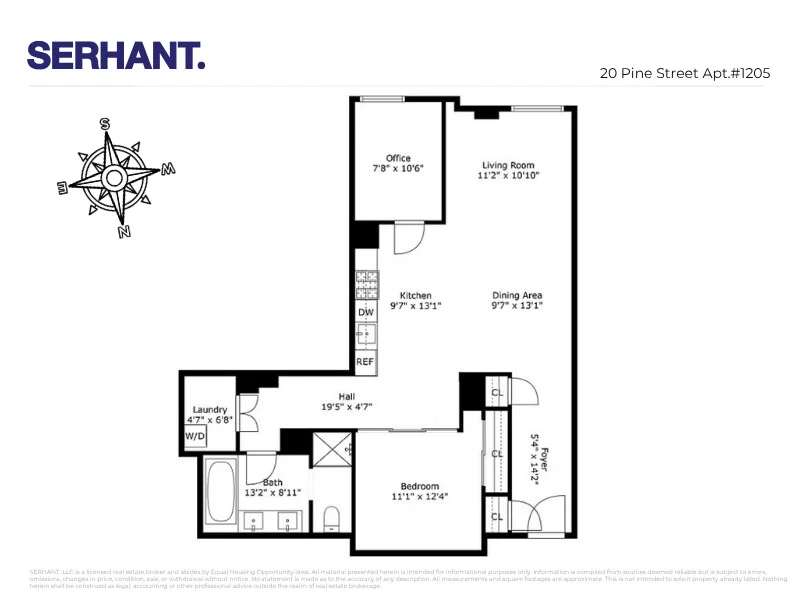 Unit for sale at 20 PINE Street, Manhattan, NY 10005