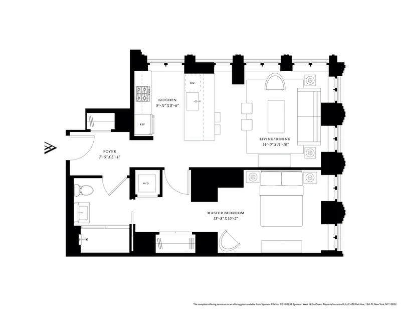 Unit for sale at 543 W 122ND Street, Manhattan, NY 10027