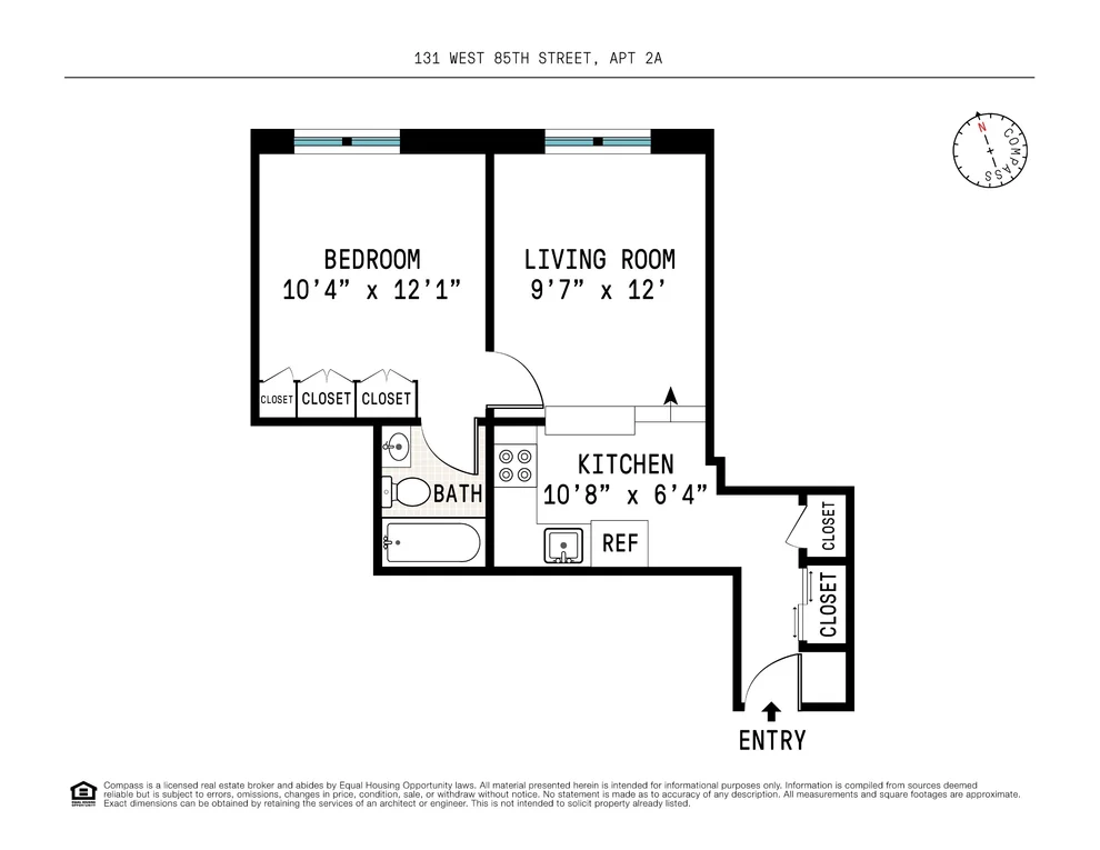 Unit for sale at 131 W 85th Street, Manhattan, NY 10024