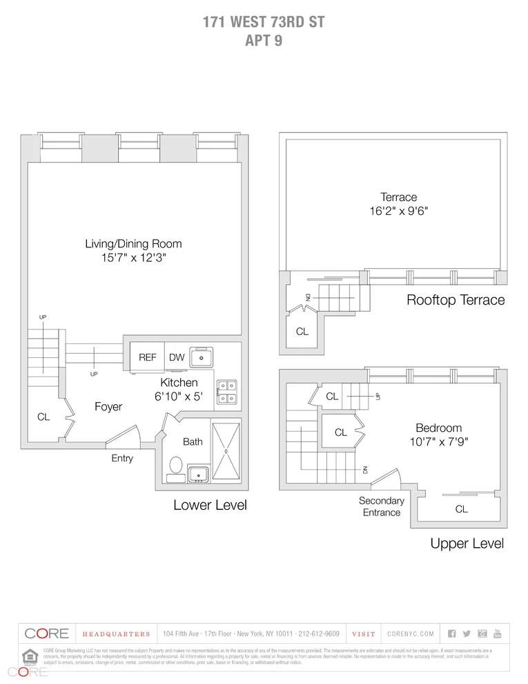 Unit for sale at 171 W 73RD Street, Manhattan, NY 10023