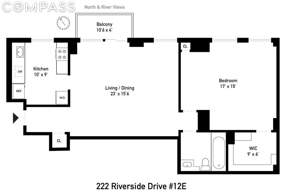Unit for sale at 222 Riverside Drive, Manhattan, NY 10025