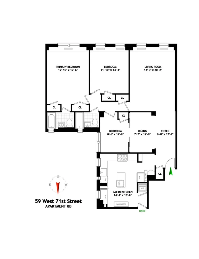 Unit for sale at 59 W 71ST Street, Manhattan, NY 10023